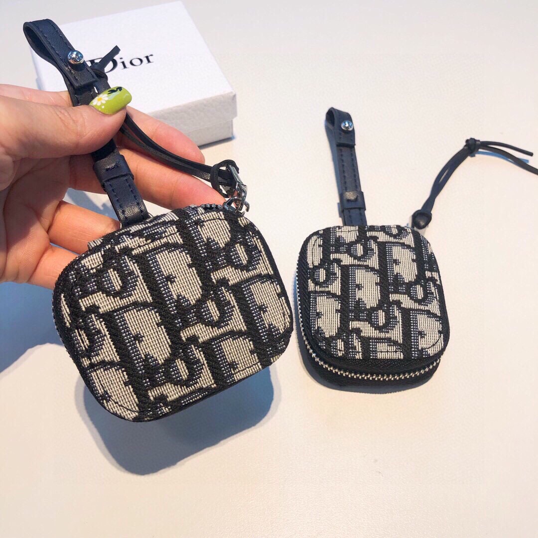 dior迪奥官网同步AirPods蓝牙耳机盒/耳机包💞 iPhone1/2代通用💞 iPhone 三代配