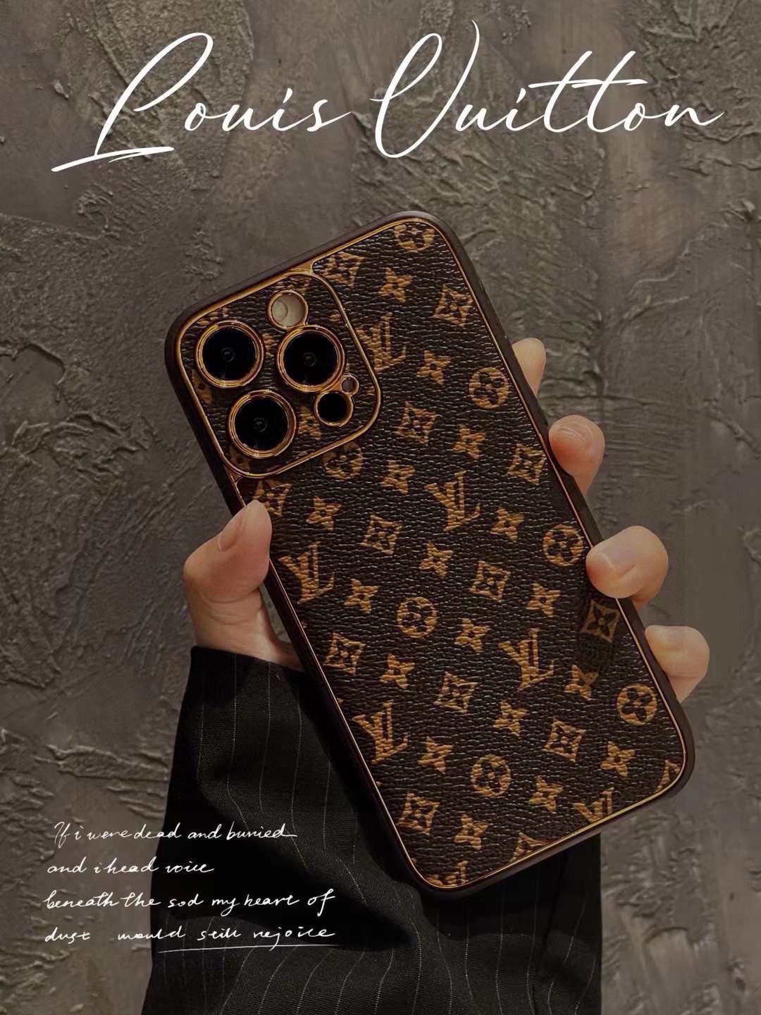 💗lv经典电镀老花手机壳 二合一全包新材料，手感舒适！型号：为了不出现报错型号，请打开本机查看手机设置显