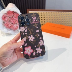 Lv精孔全包手机壳 村上隆樱花🌸图案Lv全包围边皮质手机壳型号:为了不出现报错型号,请打开本机查看手机设 Lv精孔全包手机壳 村上隆樱花🌸图案Lv全包围边皮质手机壳型号:为了不出现报错型号,请打开本机查看手机设