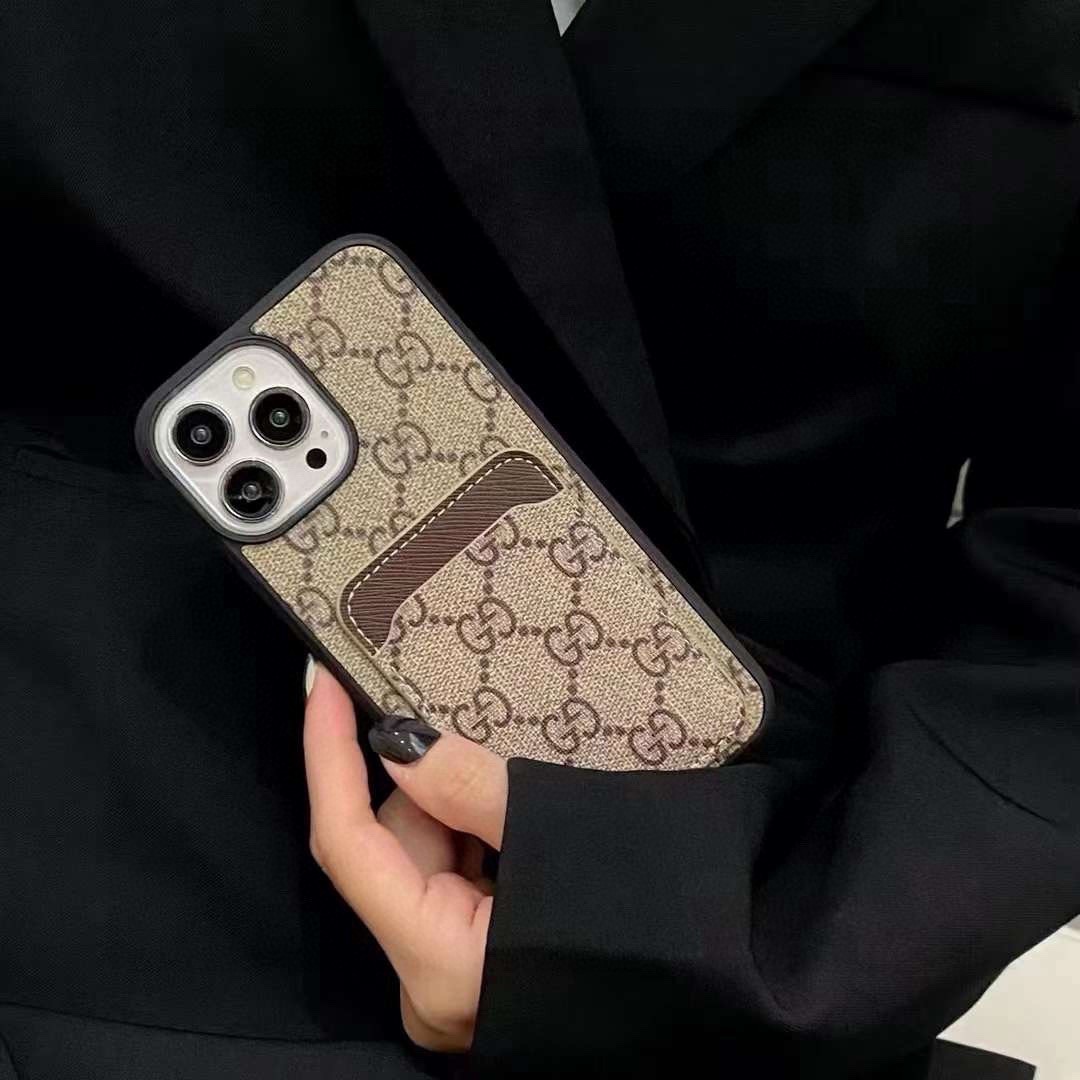 Gucci古驰经典爆款 老花手机壳 插卡全包壳经典奢华系列型号：为了不出现报错型号，请打开本机查看手机设