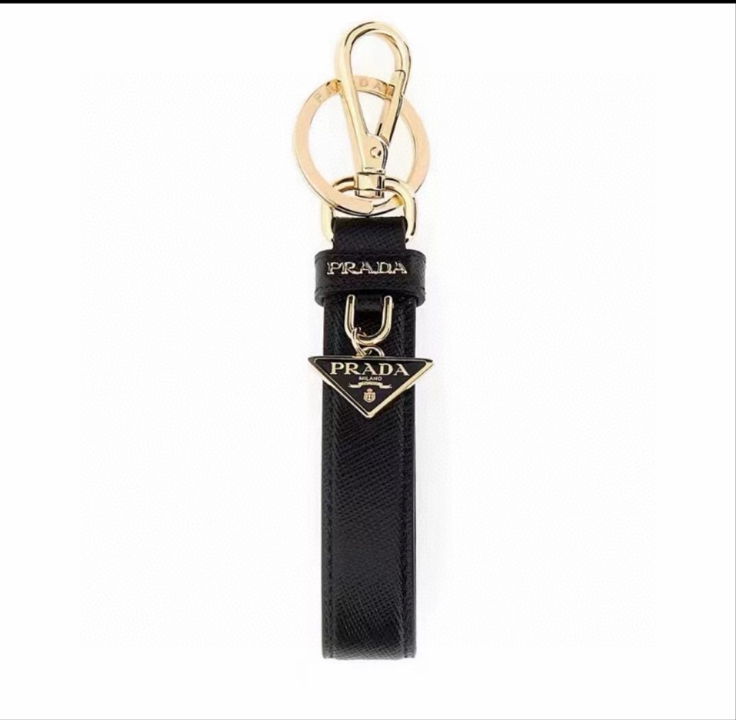 prada bril Prada sleutelhanger, sleutelhanger, pu-logo