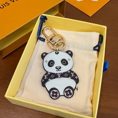 ❗熊猫🐼挂饰 ☀独家原单 LOUIS VUITTON 新款熊猫钥匙扣 包包挂件 顶级进口PU材质 五金为进口钢 原版l ❗熊猫🐼挂饰 ☀独家原单 LOUIS VUITTON 新款熊猫钥匙扣 包包挂件 顶级进口PU材质 五金为进口钢 原版l