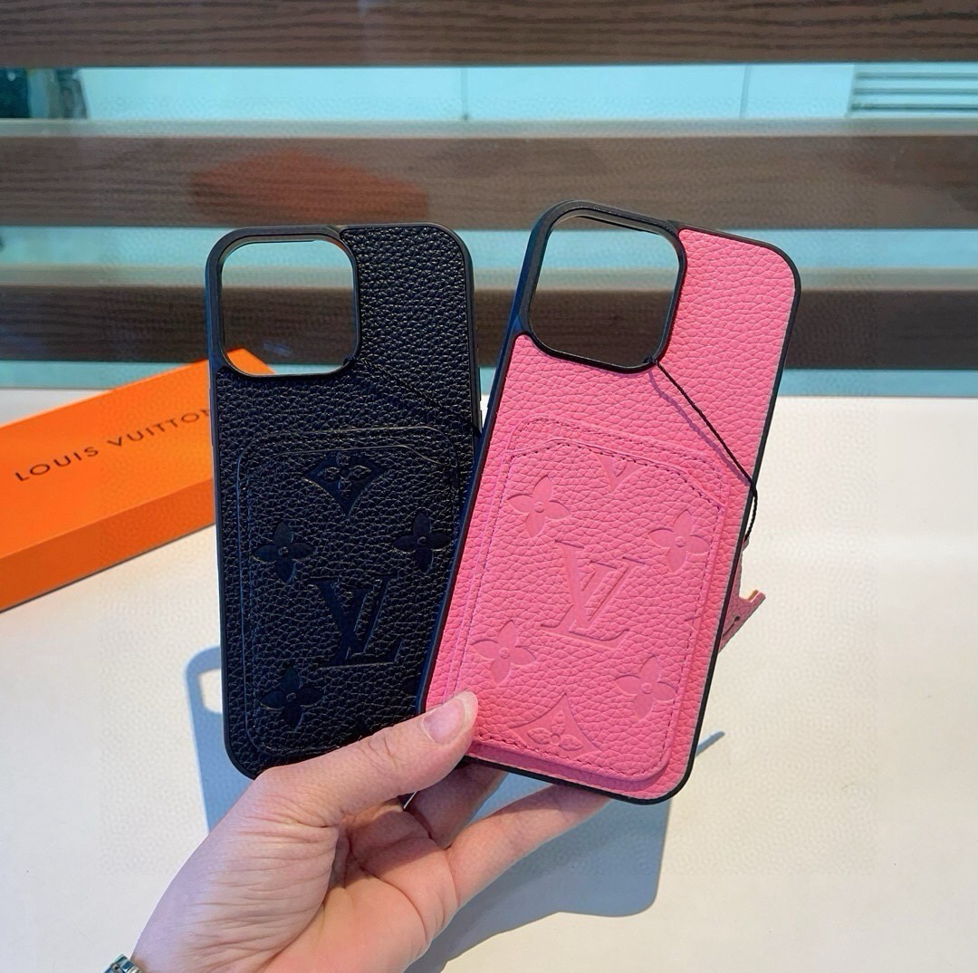 🔥Lv新款手机壳 二合一全包手机壳 荔枝纹压花插卡款手机壳  精美吊牌 手感舒适[强] 型号：为了不出现报错型号，请打开