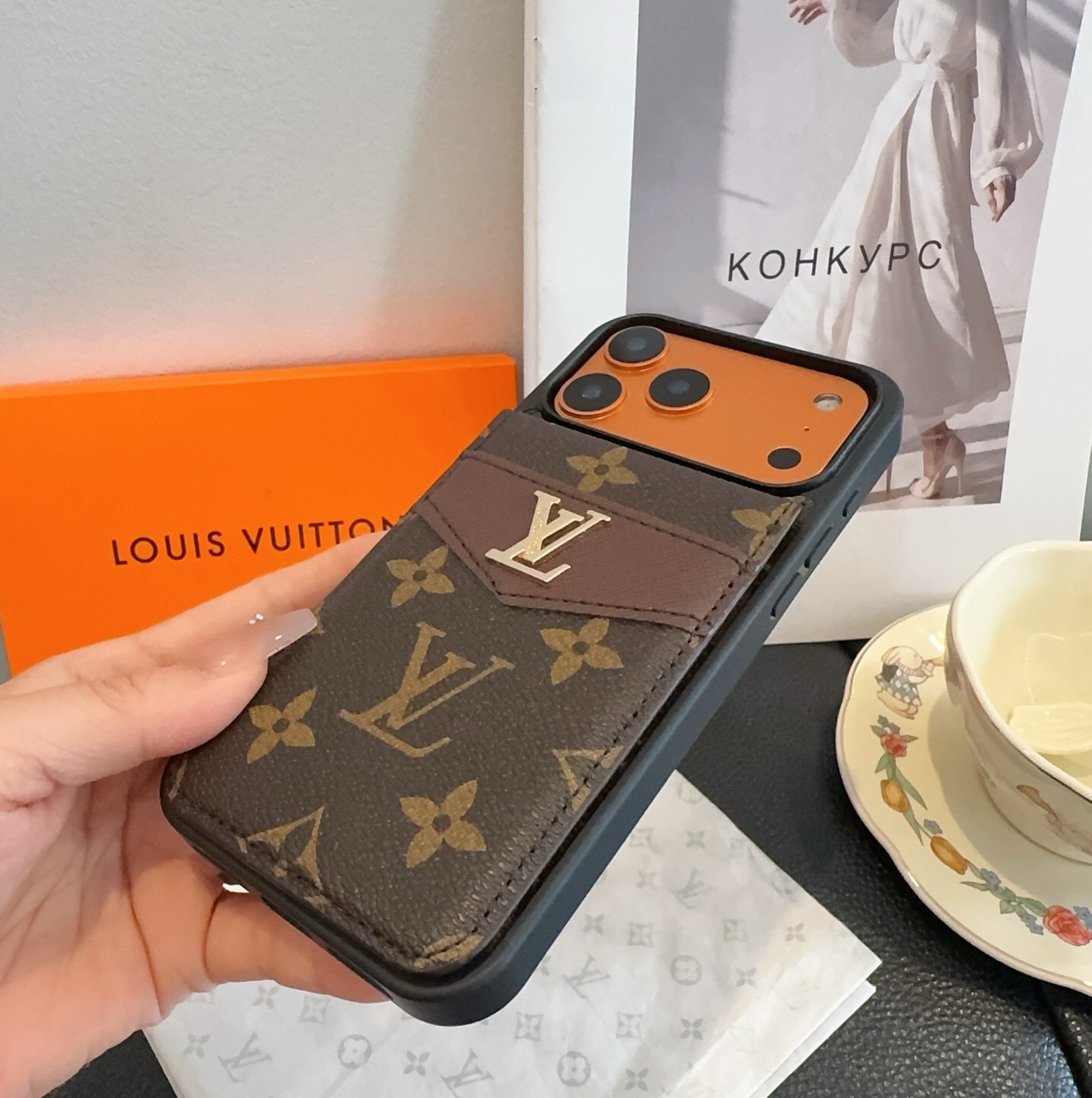 🔥LV卡包手机壳 老花插卡上下翻盖壳 型号:为了不出现报错型号,请打开本机查看手机设置显示的型号⚠️⚠️⚠️ iPhon 🔥LV卡包手机壳 老花插卡上下翻盖壳 型号:为了不出现报错型号,请打开本机查看手机设置显示的型号⚠️⚠️⚠️ iPhon