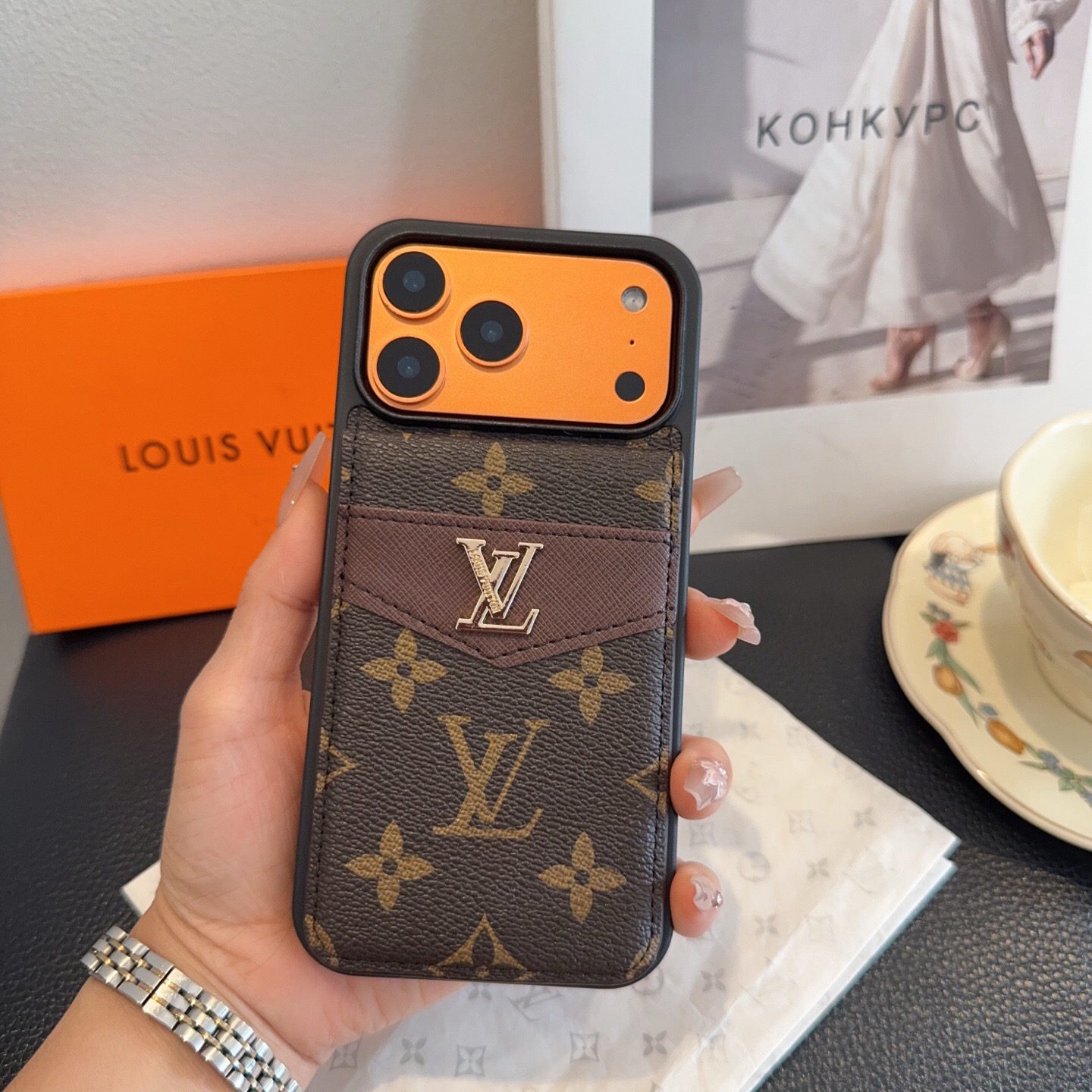 🔥LV卡包手机壳 老花插卡上下翻盖壳 型号:为了不出现报错型号,请打开本机查看手机设置显示的型号⚠️⚠️⚠️ iPhon 🔥LV卡包手机壳 老花插卡上下翻盖壳 型号:为了不出现报错型号,请打开本机查看手机设置显示的型号⚠️⚠️⚠️ iPhon