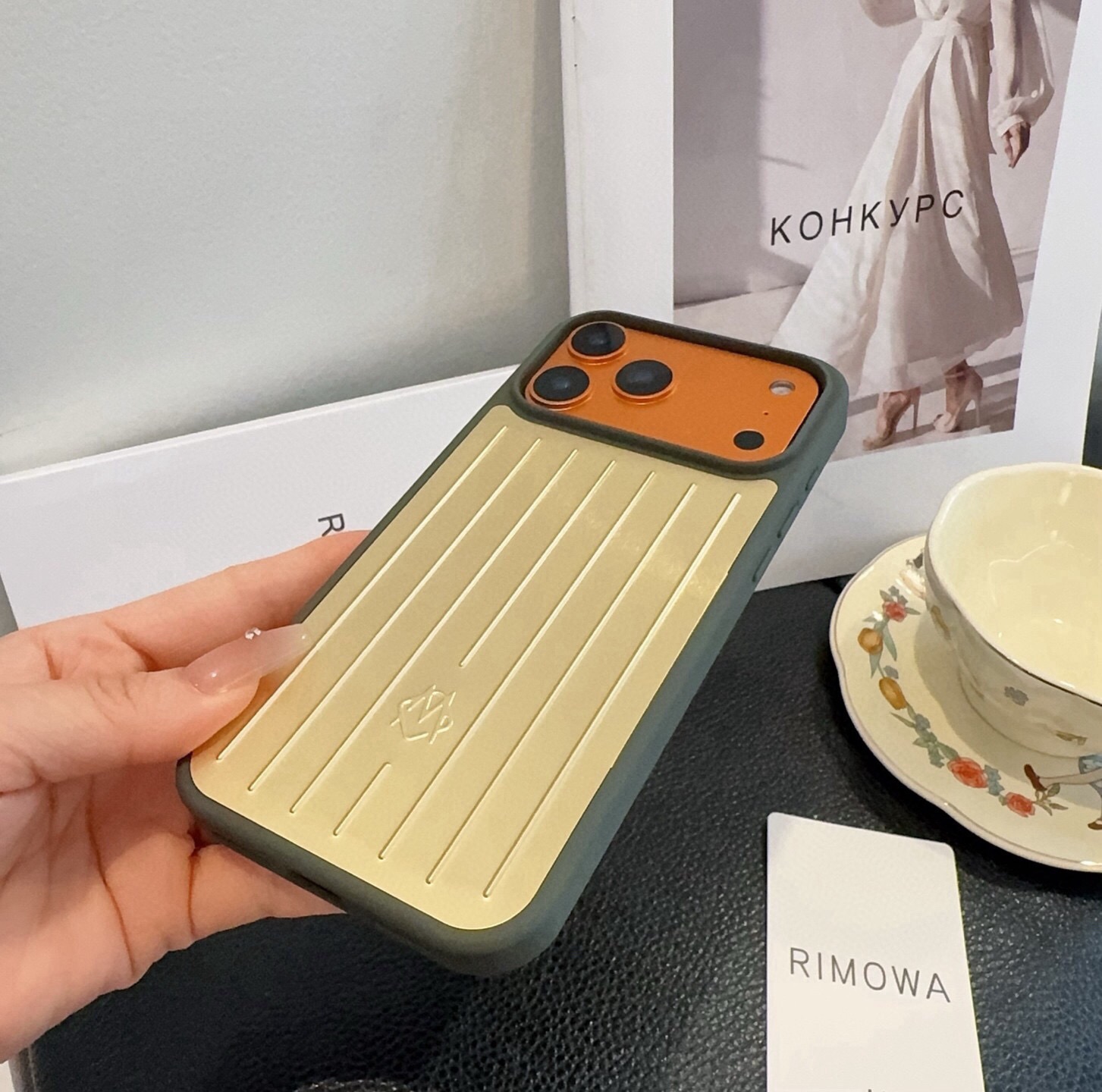 配原版包装（⚠️包装损坏不做退换货）🔥 日默瓦17系列手机壳 铝镁合金全包手机壳 官网款原版复刻 全套原版包装 型号：为
