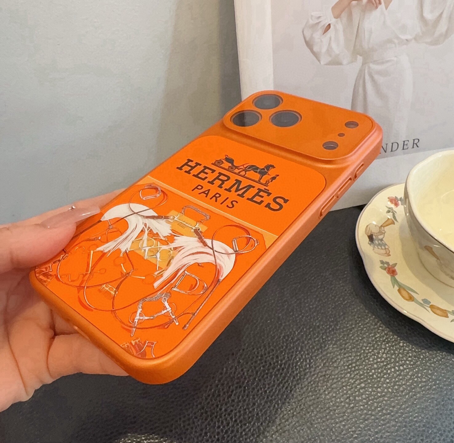星宇橙系列 （马上有钱）爱马仕手机壳  型号：为了不出现报错型号，请打开本机查看手机设置显示的型号⚠️⚠️⚠️ iPho
