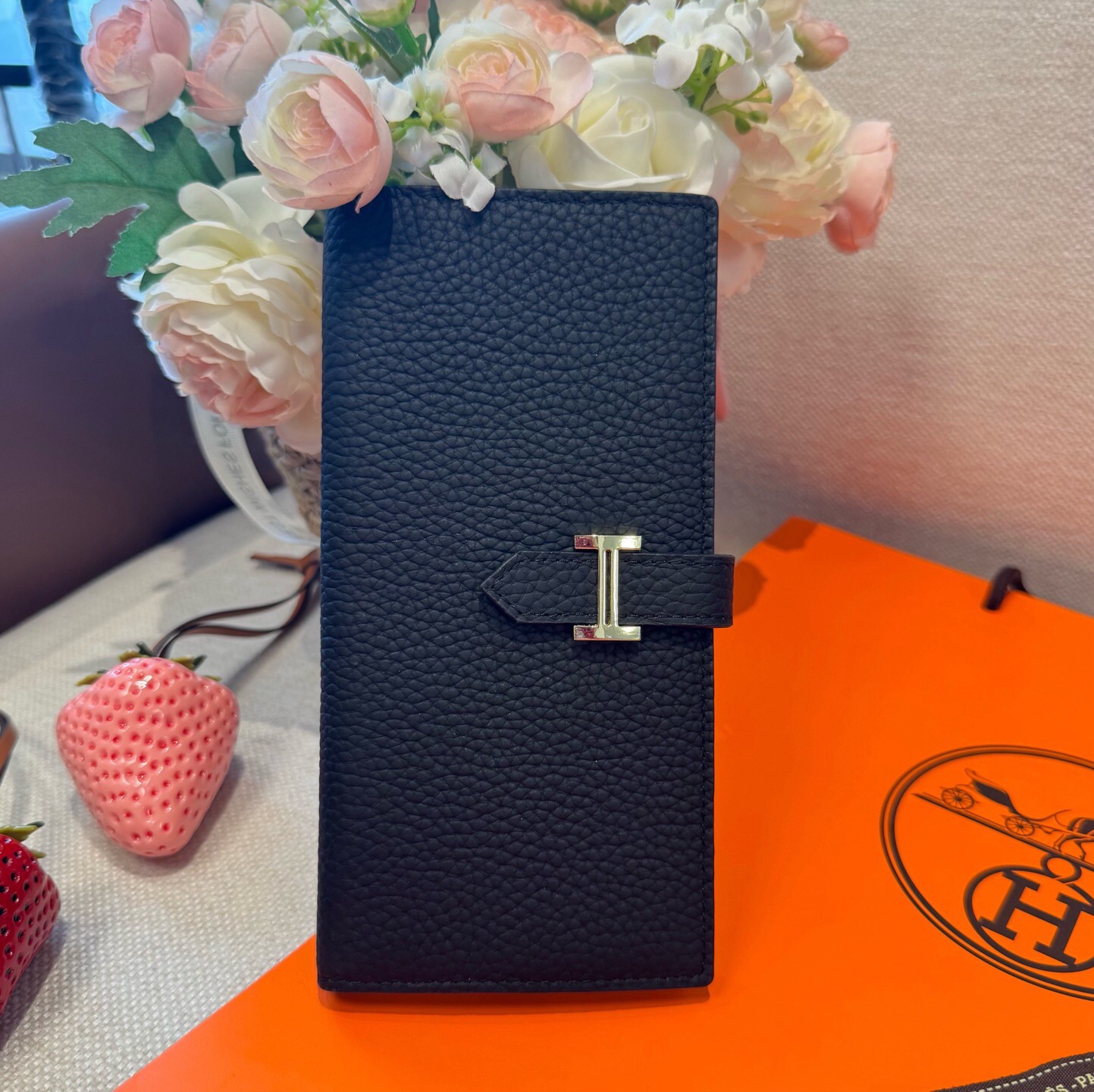 🔥爱马仕H手拿包卡包，零钱包 进口头层牛皮 手感真的很赞❗️尺寸：19x9