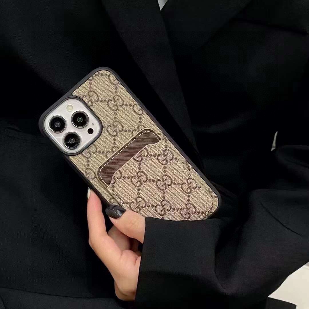 🔥Gucci古驰经典爆款 老花手机壳 插卡全包壳 经典奢华系列 型号：为了不出现报错型号，请打开本机查看手机设置显示的型