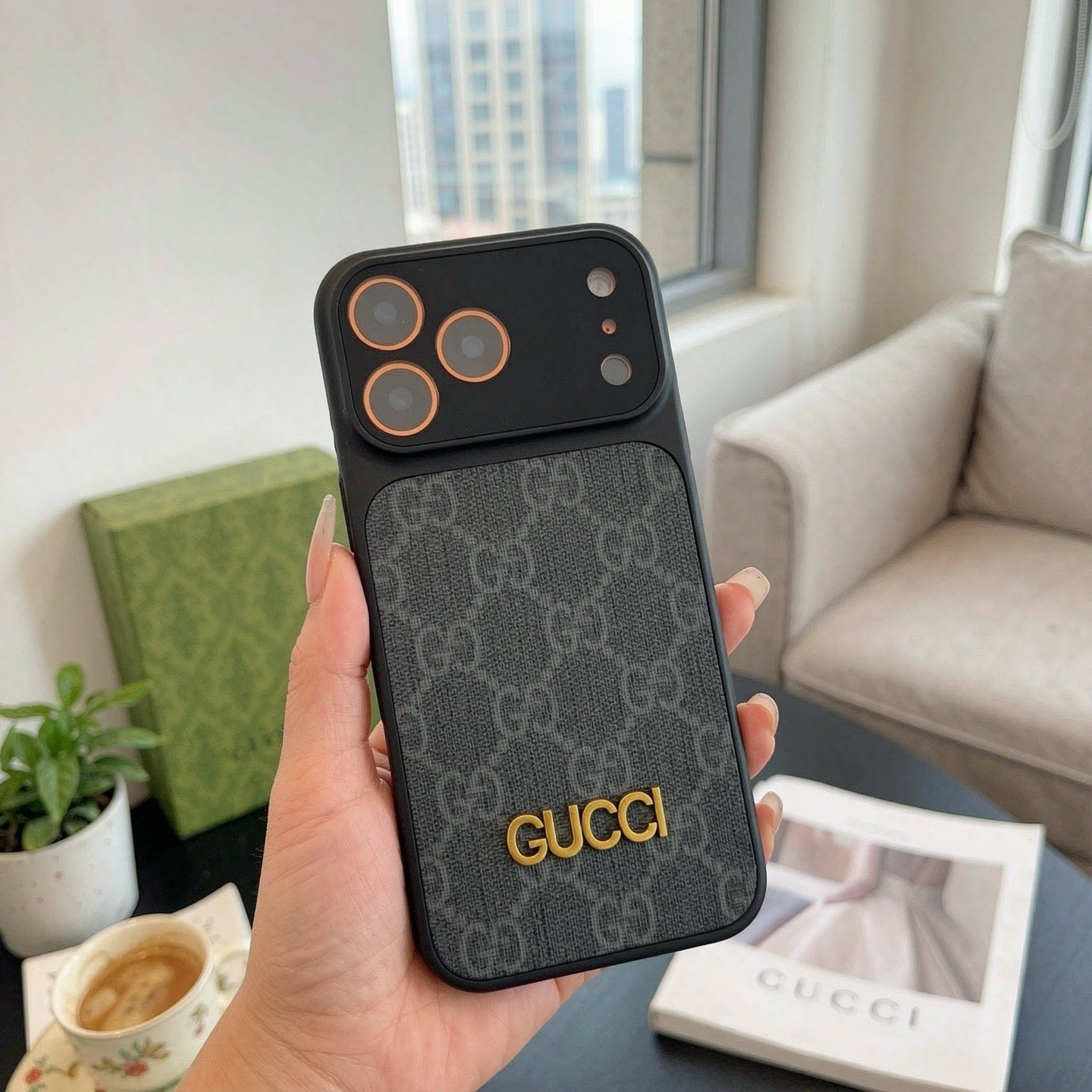 🔥古驰手机壳 经典老花秒变摄像头手机壳📱外贸爆款 型号：为了不出现报错型号，请打开本机查看手机设置显示的型号⚠️⚠️⚠️