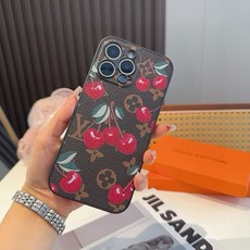 🔥Lv精孔全包手机壳 村上隆合作款樱桃🍒图案Lv全包围边皮质手机壳 型号:为了不出现报错型号,请打开本机查看手机设置显示 🔥Lv精孔全包手机壳 村上隆合作款樱桃🍒图案Lv全包围边皮质手机壳 型号:为了不出现报错型号,请打开本机查看手机设置显示