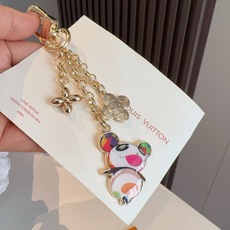 🔥LV村上隆熊猫人钥匙扣包包挂饰 LV X TM LV ICONIC SUPERFLAT 钥匙扣 路易威登再度携手日本艺 🔥LV村上隆熊猫人钥匙扣包包挂饰 LV X TM LV ICONIC SUPERFLAT 钥匙扣 路易威登再度携手日本艺
