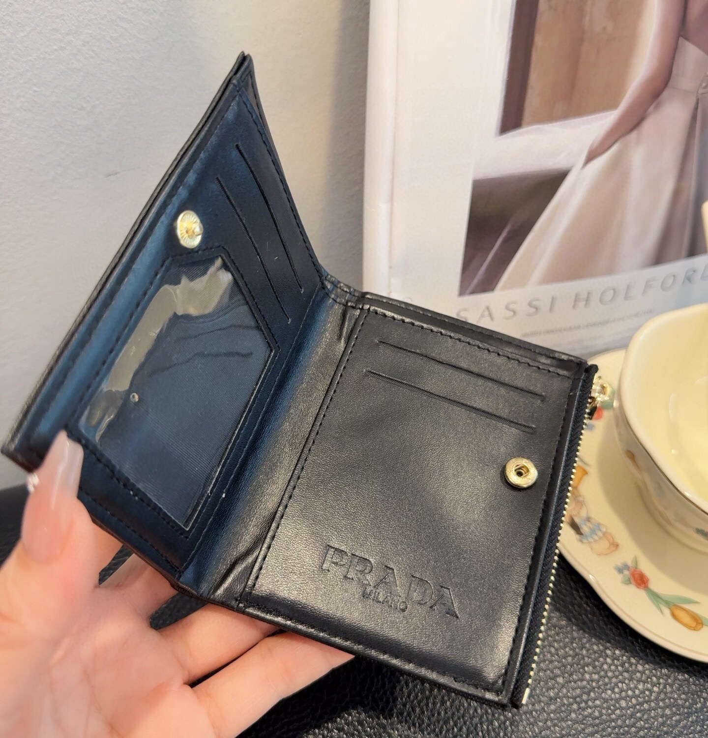🔥Prada普拉达卡包零钱包两用