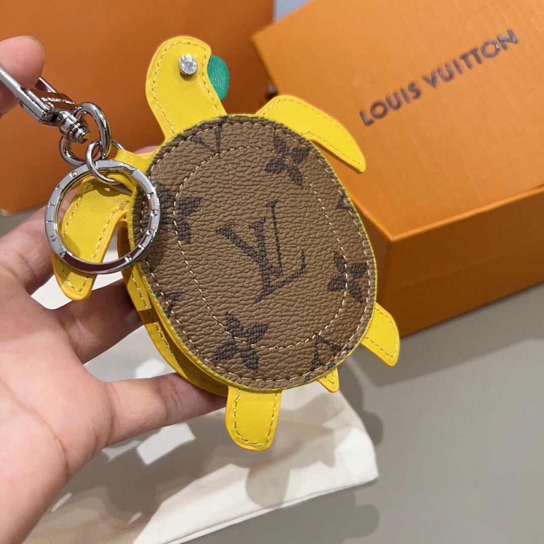 🔥官网新品M01471Louis Vuitton 路易威登海龟🐢乌龟包钥匙扣挂件 LV蓝牙耳机包 Turtle Pouc