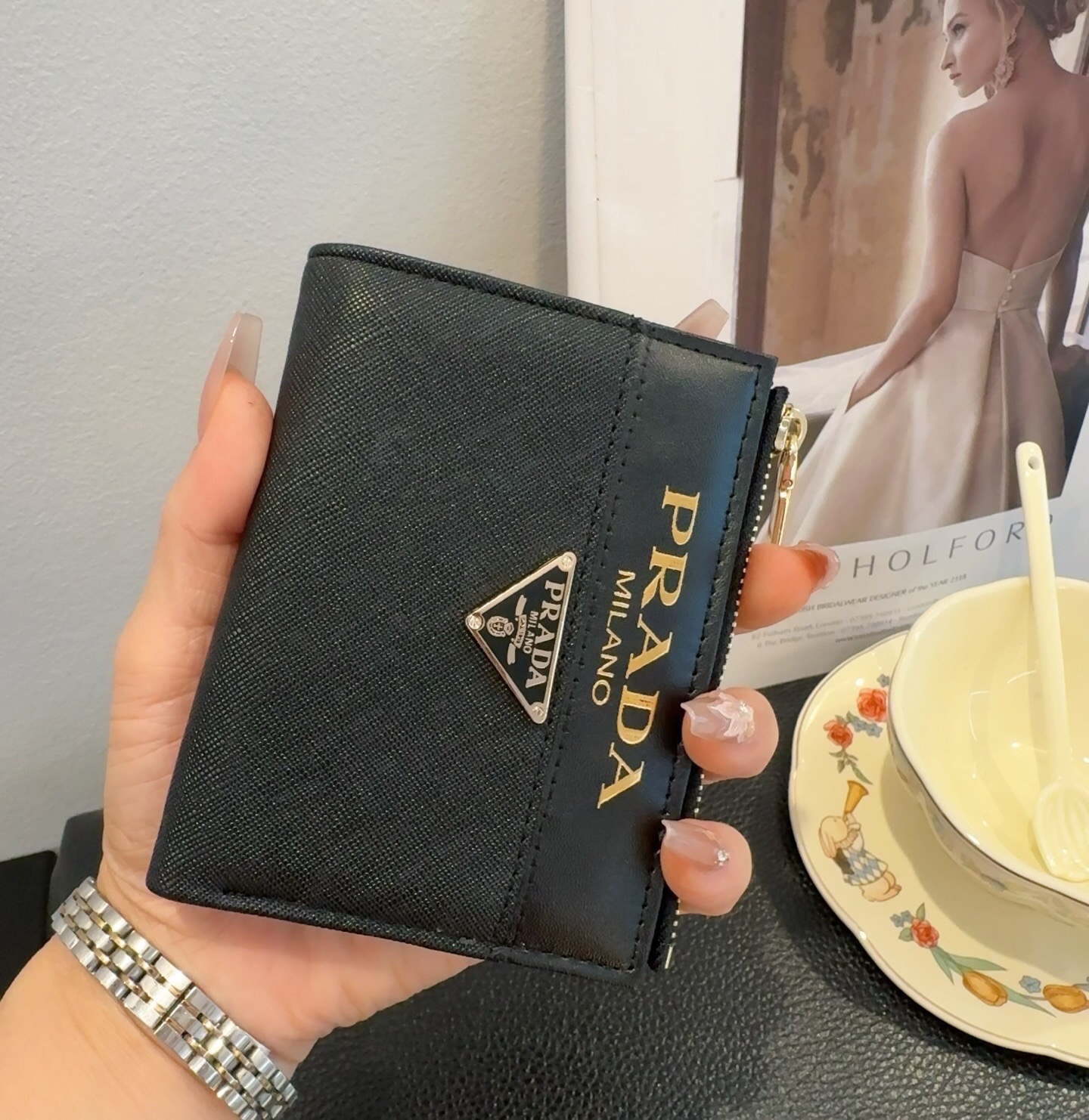 🔥Prada普拉达卡包零钱包两用