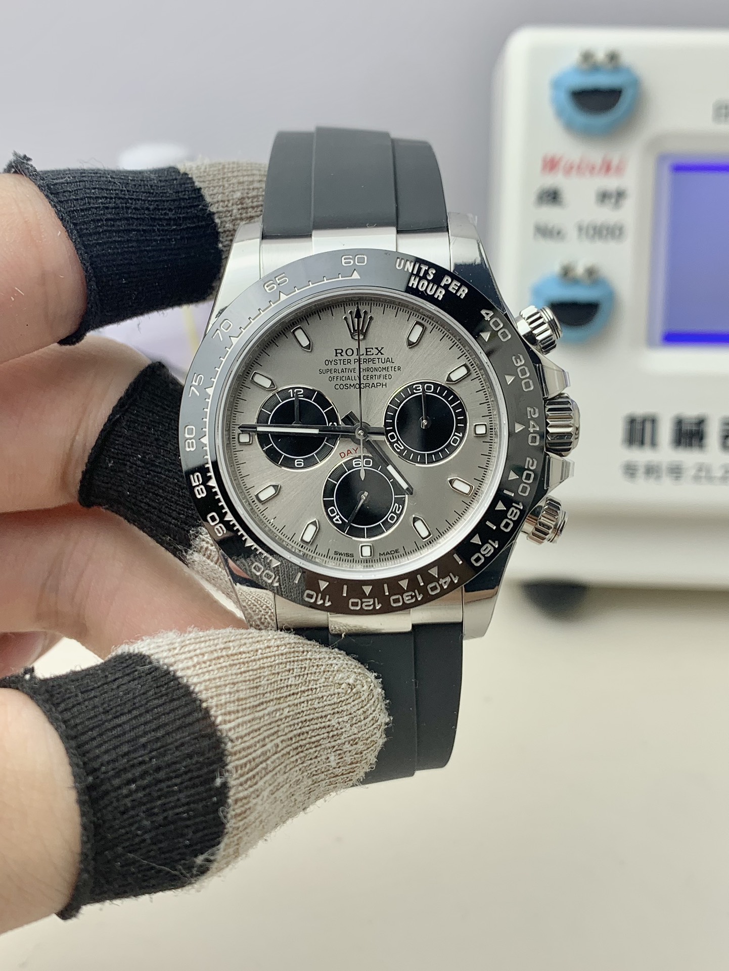 NO:156822,VS Gray Gum Di movement!  ,19860909VS 灰胶迪 机芯！,,Watch