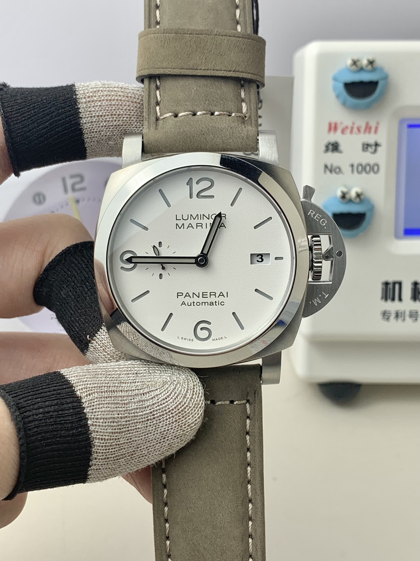 NO:391549,VS Panerai Series Model 1314!  !  ,19860909VS 沛纳海系列 型号1314！！,,Watch