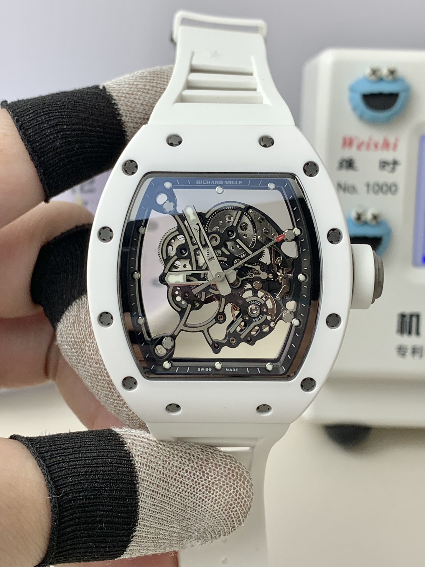 NO:391540,BBR White Ceramics Latest Version!  !  ,19860909BBR 白陶瓷 最新版本！！,,Watch