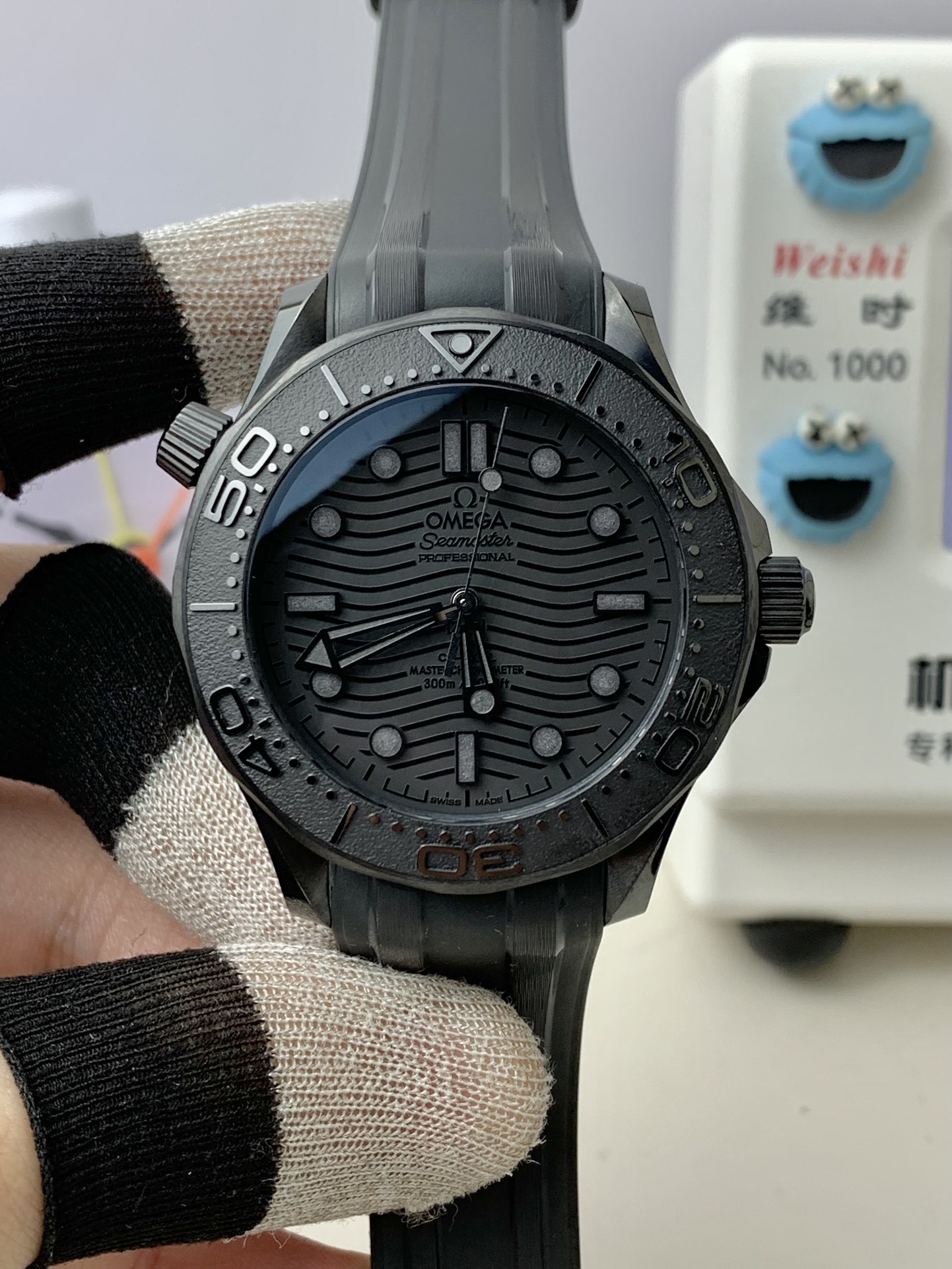 NO:156808,VS Black Seahorse!  !  ,19860909VS 墨黑海马 ！！,,Watch