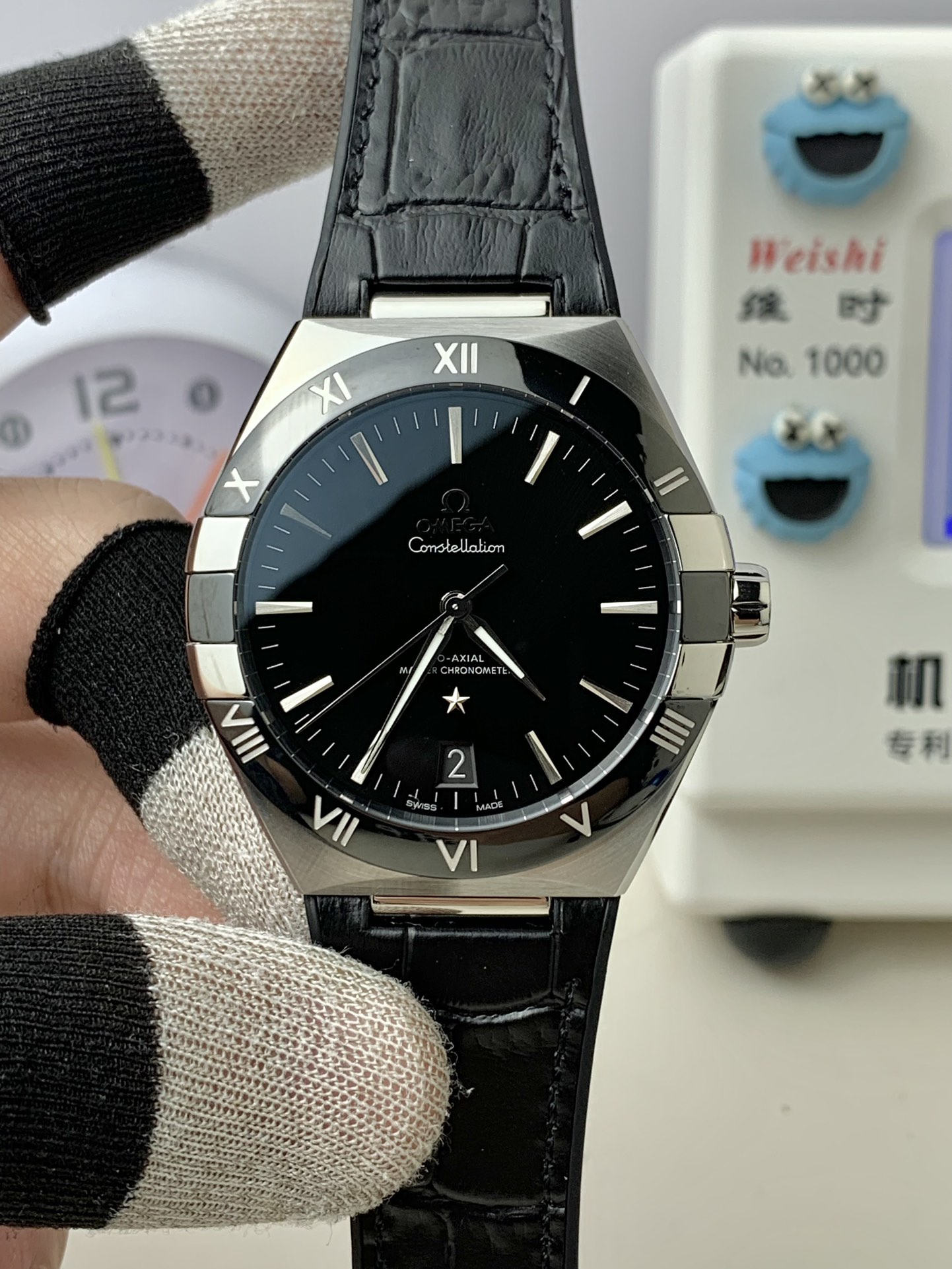 NO:156834,VS Five Generations Constellation Black Disk!  !  ,19860909VS 五代星座 黑盘！！,,Watch