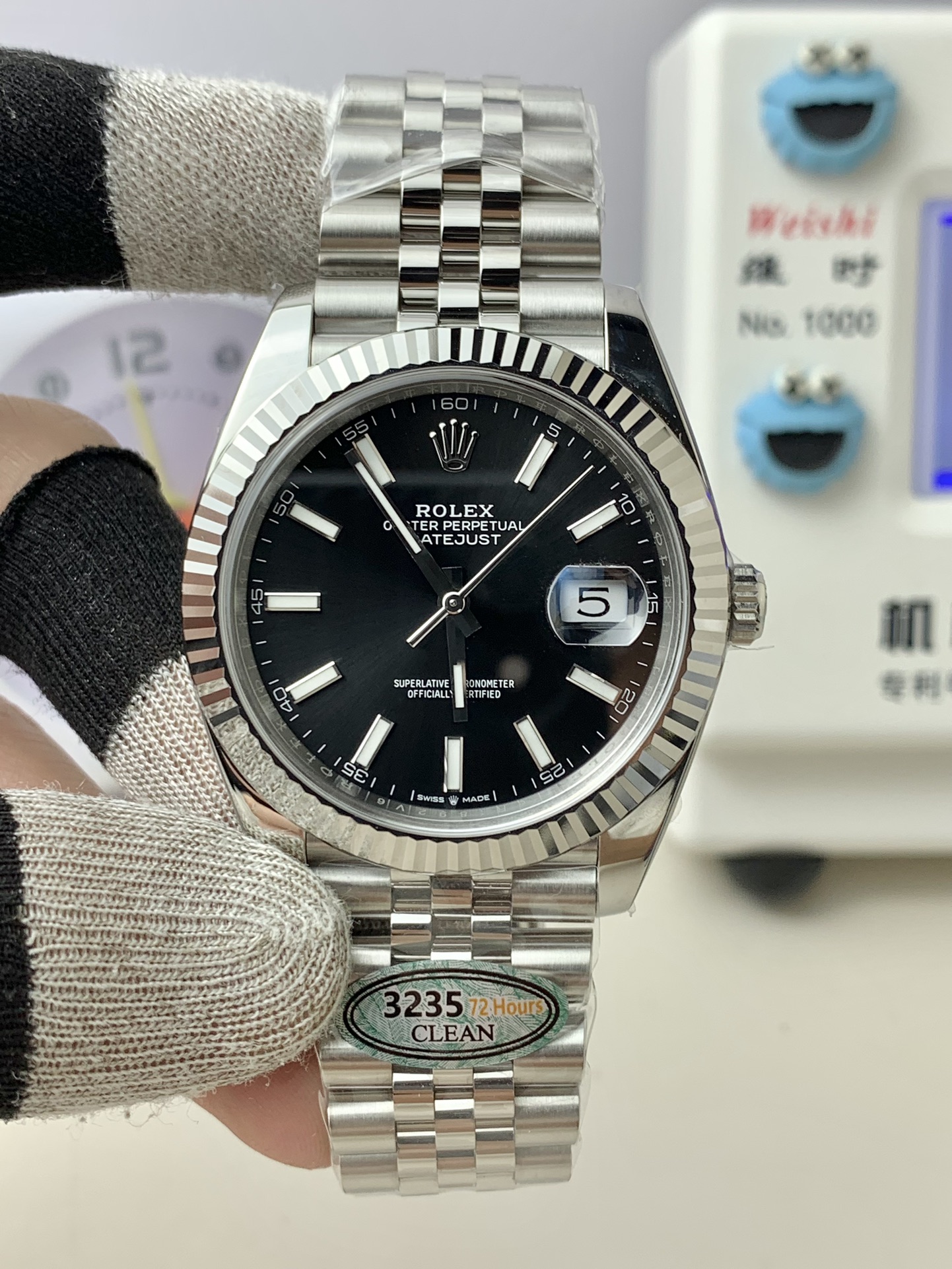 NO:156792,Clean 41 Black Disk Log Movement!  !  ,christian louboutin19860909Clean 41 黑盘日志 机芯！！,,christian louboutin,Watch