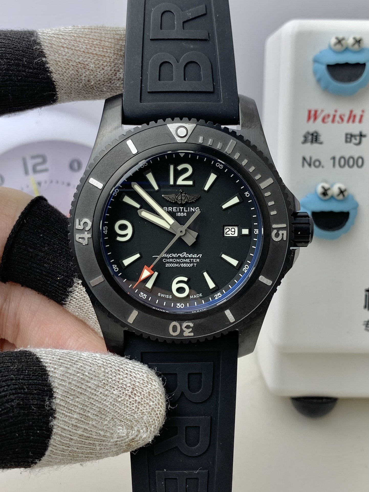 NO:156768,TF Super Marine Series is colorful and sporty Automatic Machinery 44MM Watch, Tom ford19860909TF 超级海洋系列多彩且富有运动感 自动机械44MM腕表,,tom ford,Watch