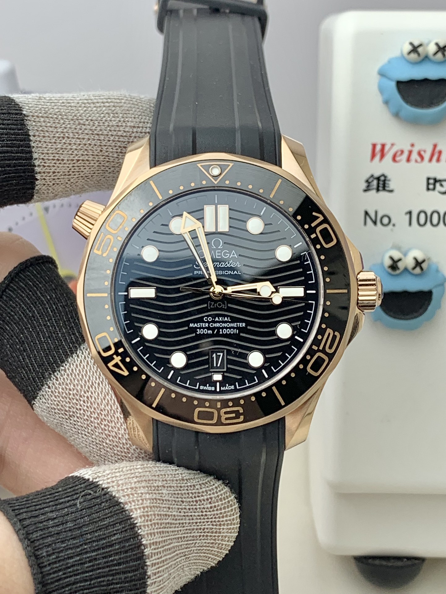 NO:158803,VS All Rose Gold Seahorse!  !  ,19860909VS 全玫瑰金 海马 ！！,,Watch