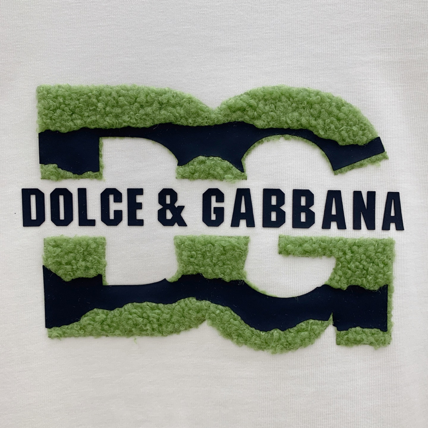 P 杜嘉班纳 DG 🔥🔥高端定制 2025秋冬新款首发专柜最新款长袖打底单穿400克纯棉重工凹凸图案设计