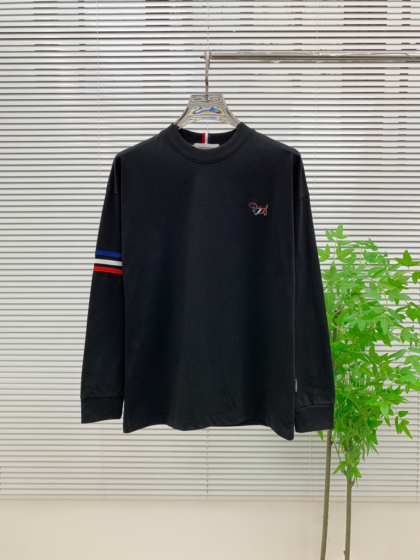 PTB 25ss秋季【新品】新款贸易订单圆领长袖打底衫长袖T恤网红款！上身舒适透气，不僵硬，整体有着丰富