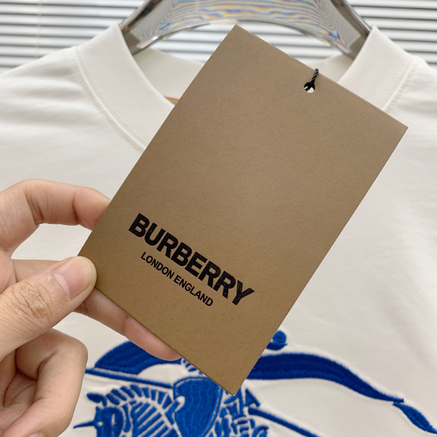 P巴宝莉25ss秋季【新品】新款贸易订单圆领长袖打底衫长袖T恤网红款！上身舒适透气，不僵硬，整体有着丰富