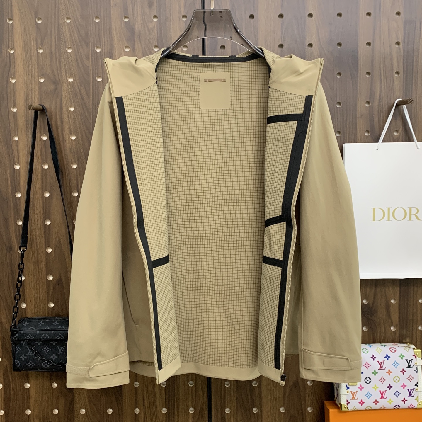 🌾P迪桑特25ss早秋【新品】风衣夹克外套爆款 秋冬专柜新款休闲时尚夹克外套！超前卫设计风格 细腻舒适 