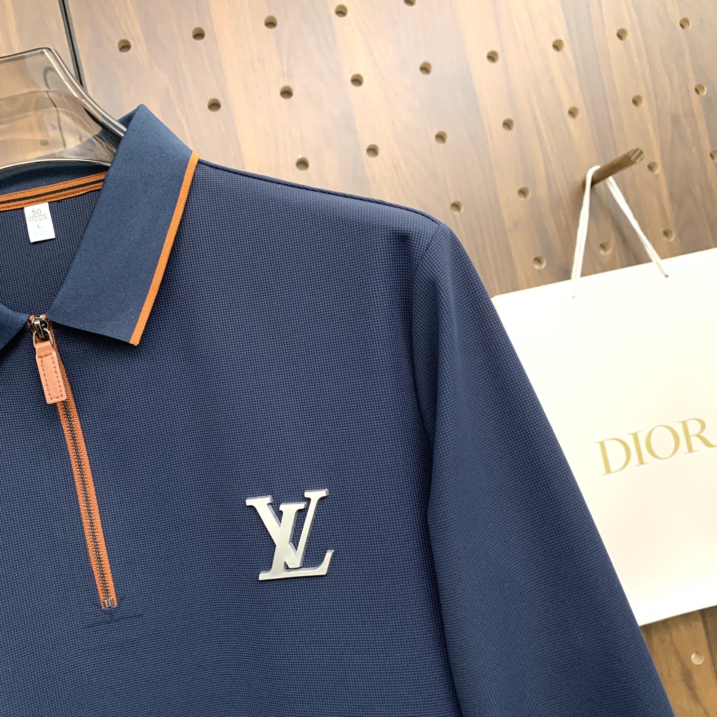 🌾PLV秋冬25SS【新品】新款长袖翻领T恤Polo，最高版本客供定制高端朱地面料简单时尚款，拼色螺纹超