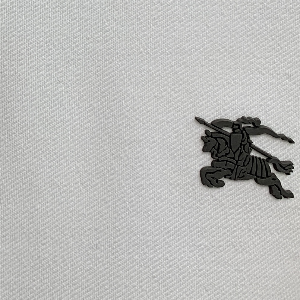 🌾P巴宝莉秋冬25SS【新品】新款长袖翻领T恤Polo，最高版本客供定制高端朱地面料简单时尚款，拼色螺纹