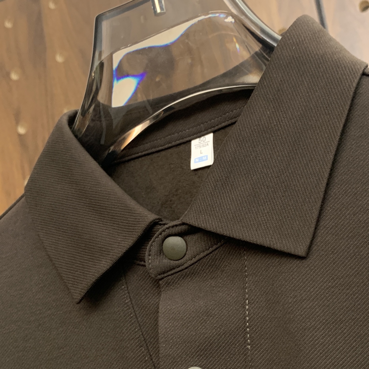 🌾P巴宝莉秋冬25SS【新品】新款长袖翻领T恤Polo，最高版本客供定制高端朱地面料简单时尚款，拼色螺纹