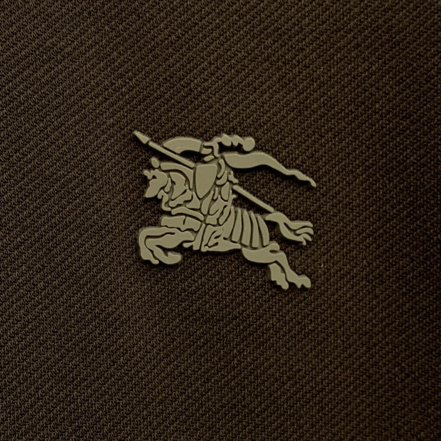 🌾P巴宝莉秋冬25SS【新品】新款长袖翻领T恤Polo，最高版本客供定制高端朱地面料简单时尚款，拼色螺纹