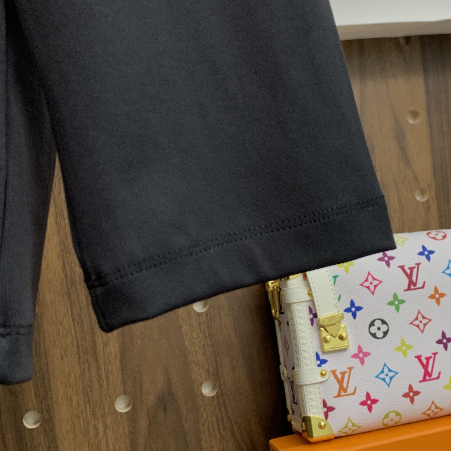 🌾P迪桑特秋冬25SS【新品】新款长袖翻领T恤Polo，最高版本客供定制高端朱地面料简单时尚款，拼色螺纹