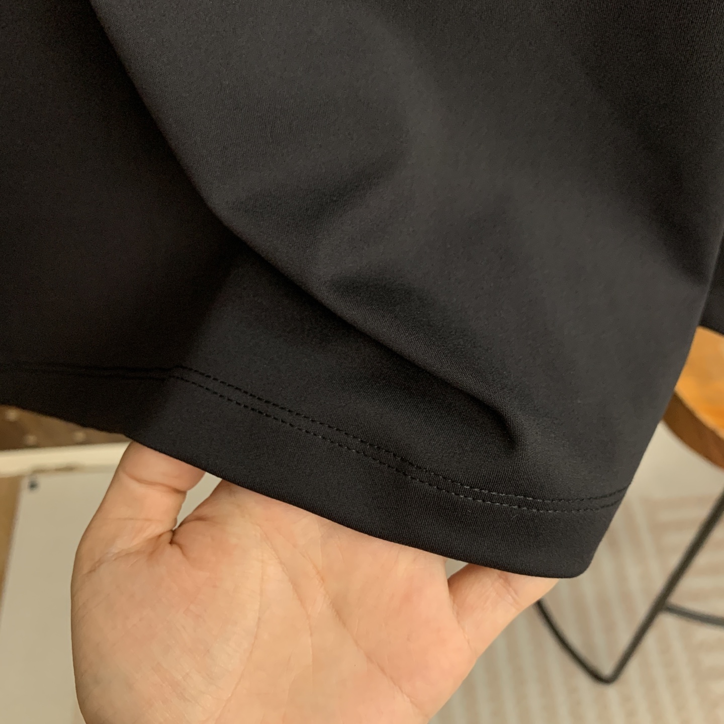 🌾P迪桑特秋冬25SS【新品】新款长袖翻领T恤Polo，最高版本客供定制高端朱地面料简单时尚款，拼色螺纹