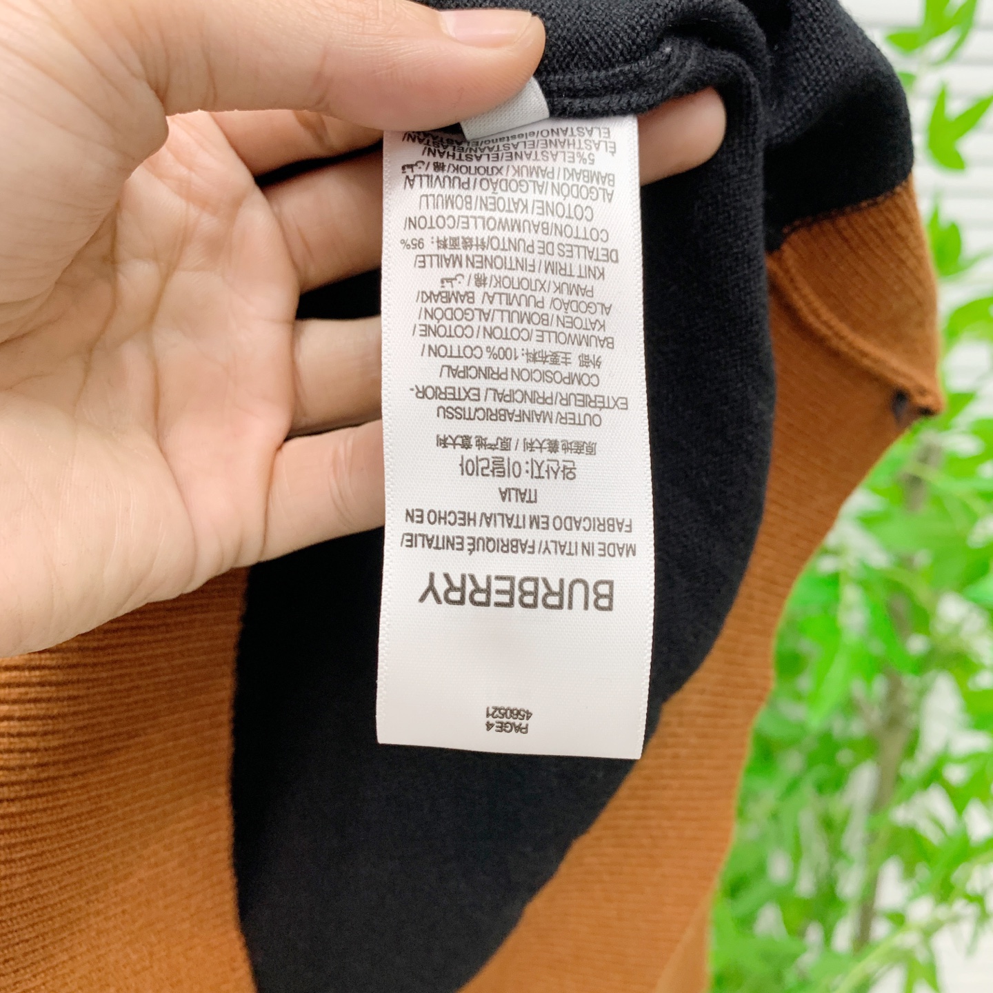 P巴宝莉25ss秋冬【新品】毛衣专供狠货，进口原版科技羊毛精纺！精细针织一体，色彩混织纯手工技艺呈现 档