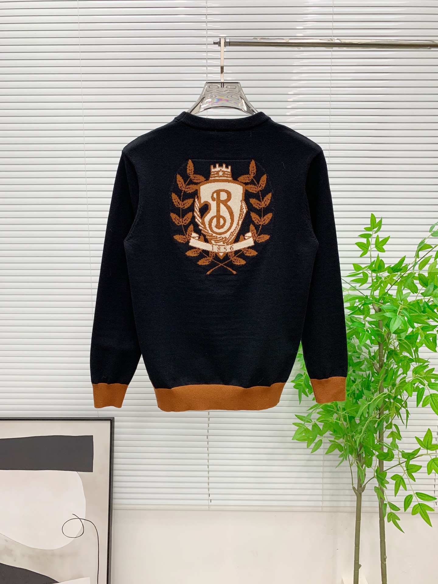 P巴宝莉25ss秋冬【新品】毛衣专供狠货，进口原版科技羊毛精纺！精细针织一体，色彩混织纯手工技艺呈现 档