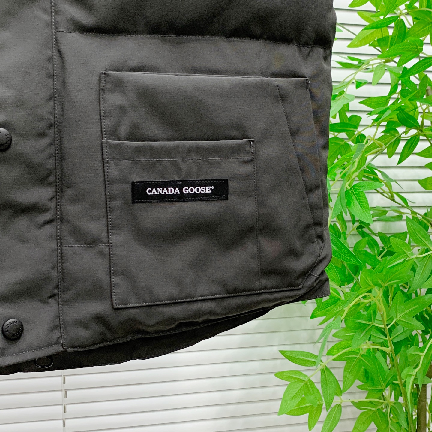 PCanada Goose加拿大鹅男女同款羽绒马甲➖ 正品同步防伪芯片感应！➖ 进口百灵达绣花机定制万针