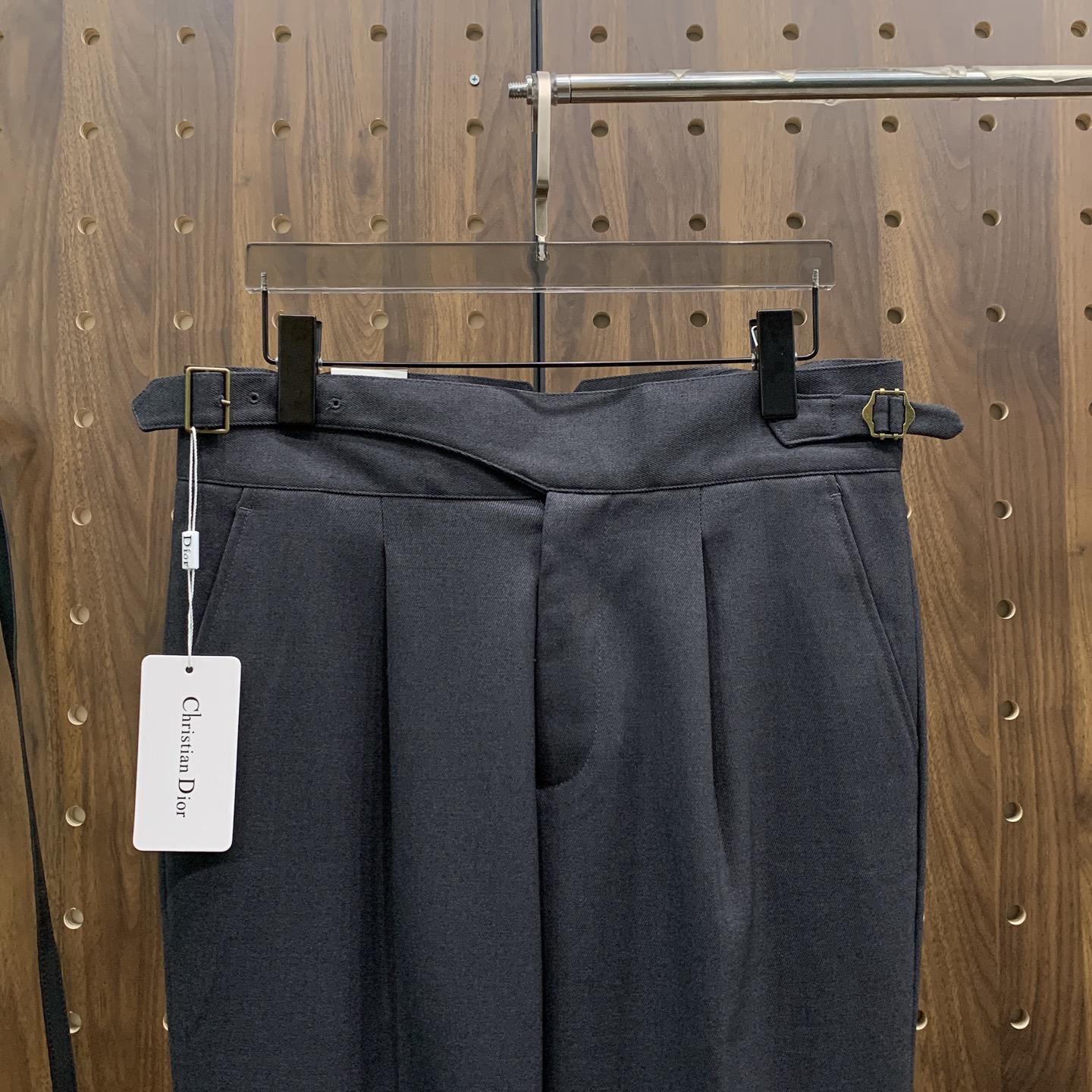 P迪奥🔥🔥毛呢西裤2025ss秋冬【新品】官网同步有售，男士高端商务休闲毛呢西裤，高端进口面料，带弹力，