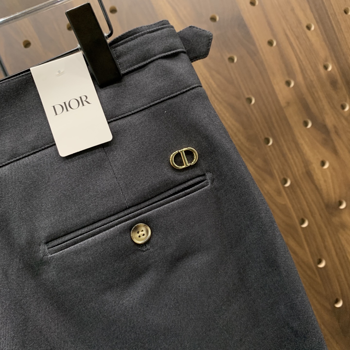 P迪奥🔥🔥毛呢西裤2025ss秋冬【新品】官网同步有售，男士高端商务休闲毛呢西裤，高端进口面料，带弹力，