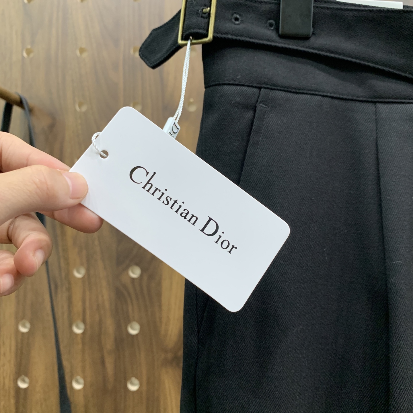 P迪奥🔥🔥毛呢西裤2025ss秋冬【新品】官网同步有售，男士高端商务休闲毛呢西裤，高端进口面料，带弹力，