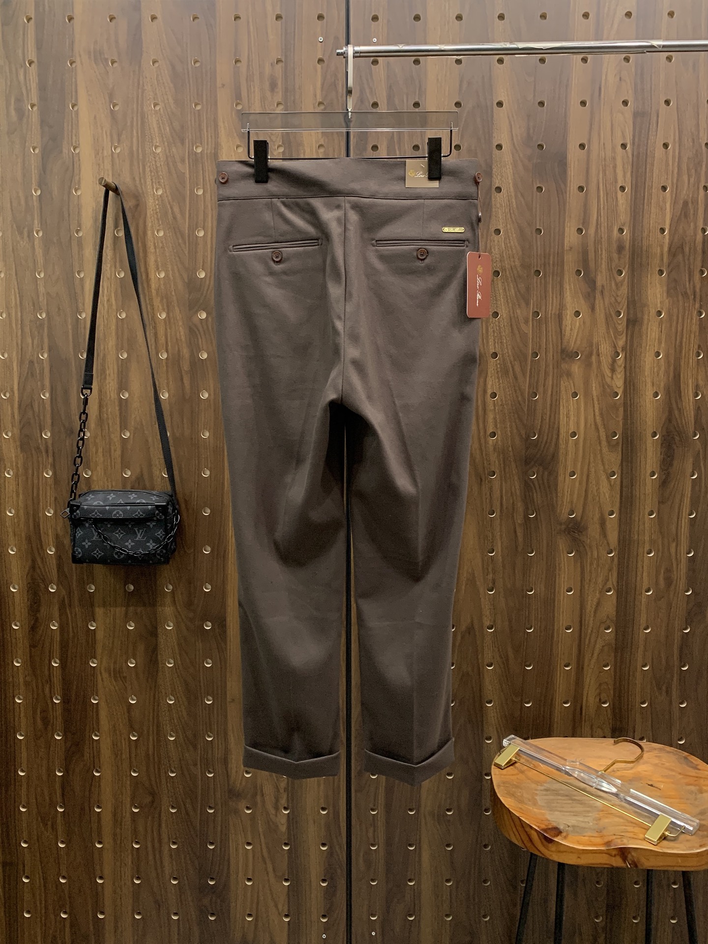 PlP🆕🔥🔥毛呢西裤2025ss秋冬【新品】官网同步有售，男士高端商务休闲毛呢西裤，高端进口面料，带弹力