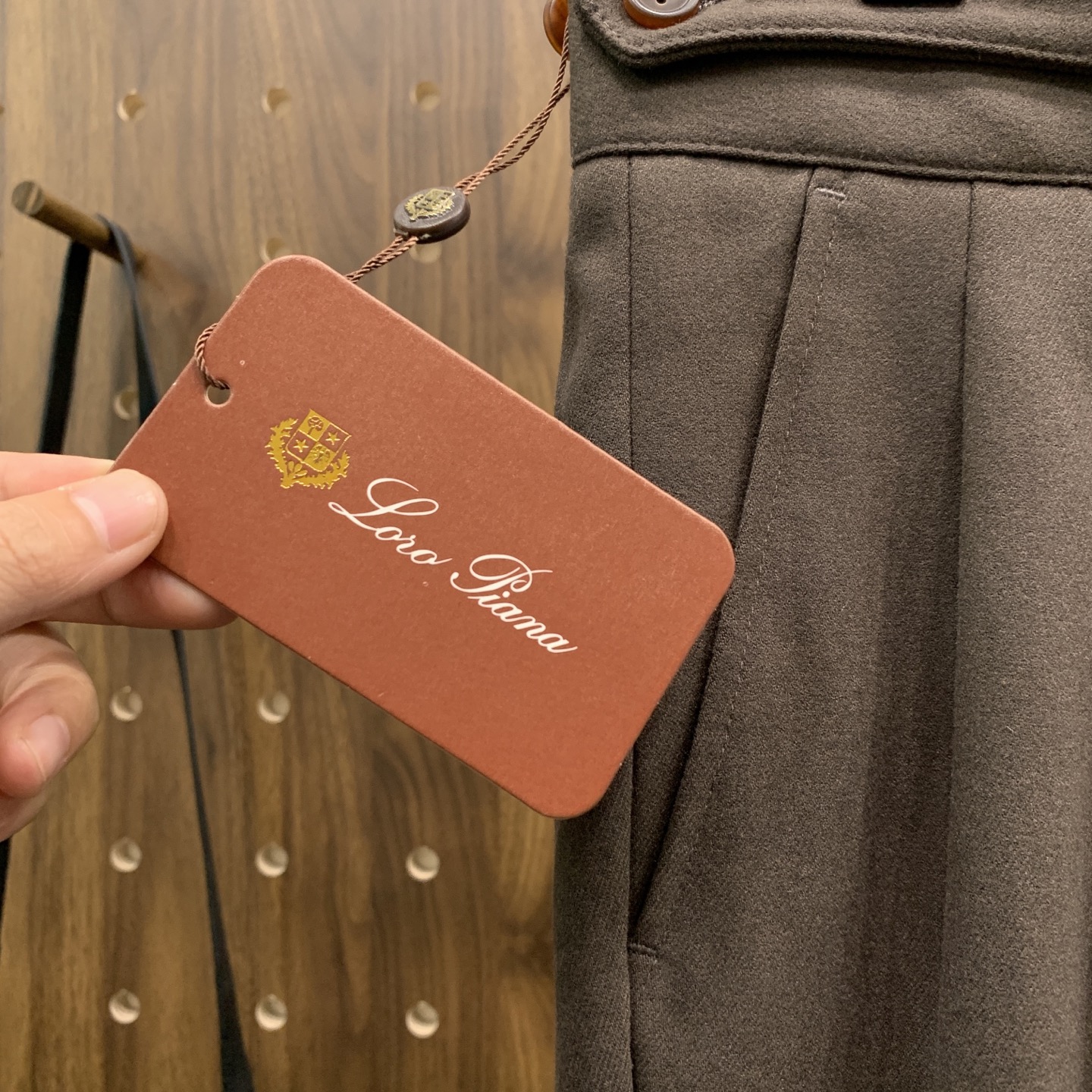 PlP🆕🔥🔥毛呢西裤2025ss秋冬【新品】官网同步有售，男士高端商务休闲毛呢西裤，高端进口面料，带弹力