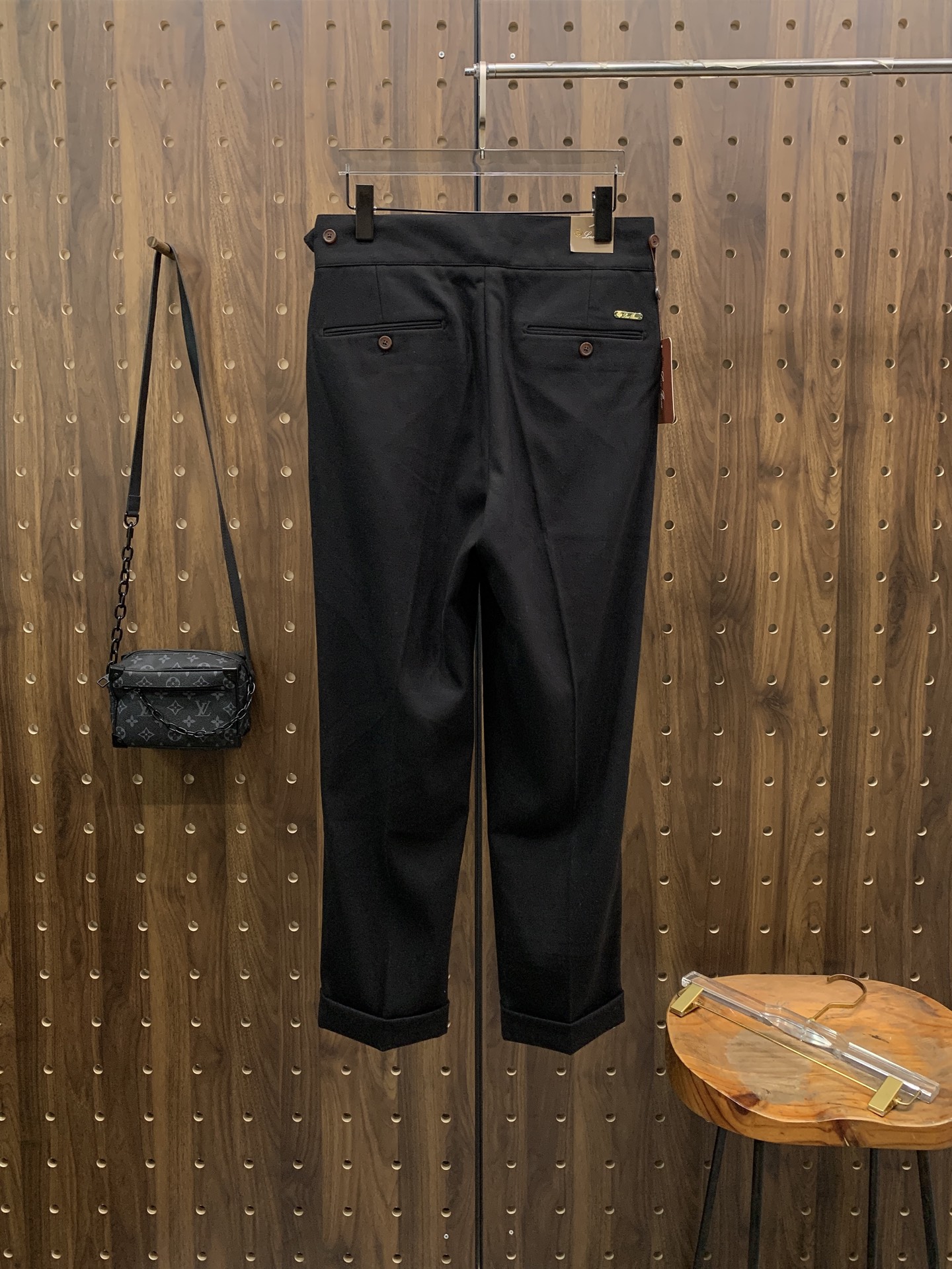 PlP🆕🔥🔥毛呢西裤2025ss秋冬【新品】官网同步有售，男士高端商务休闲毛呢西裤，高端进口面料，带弹力