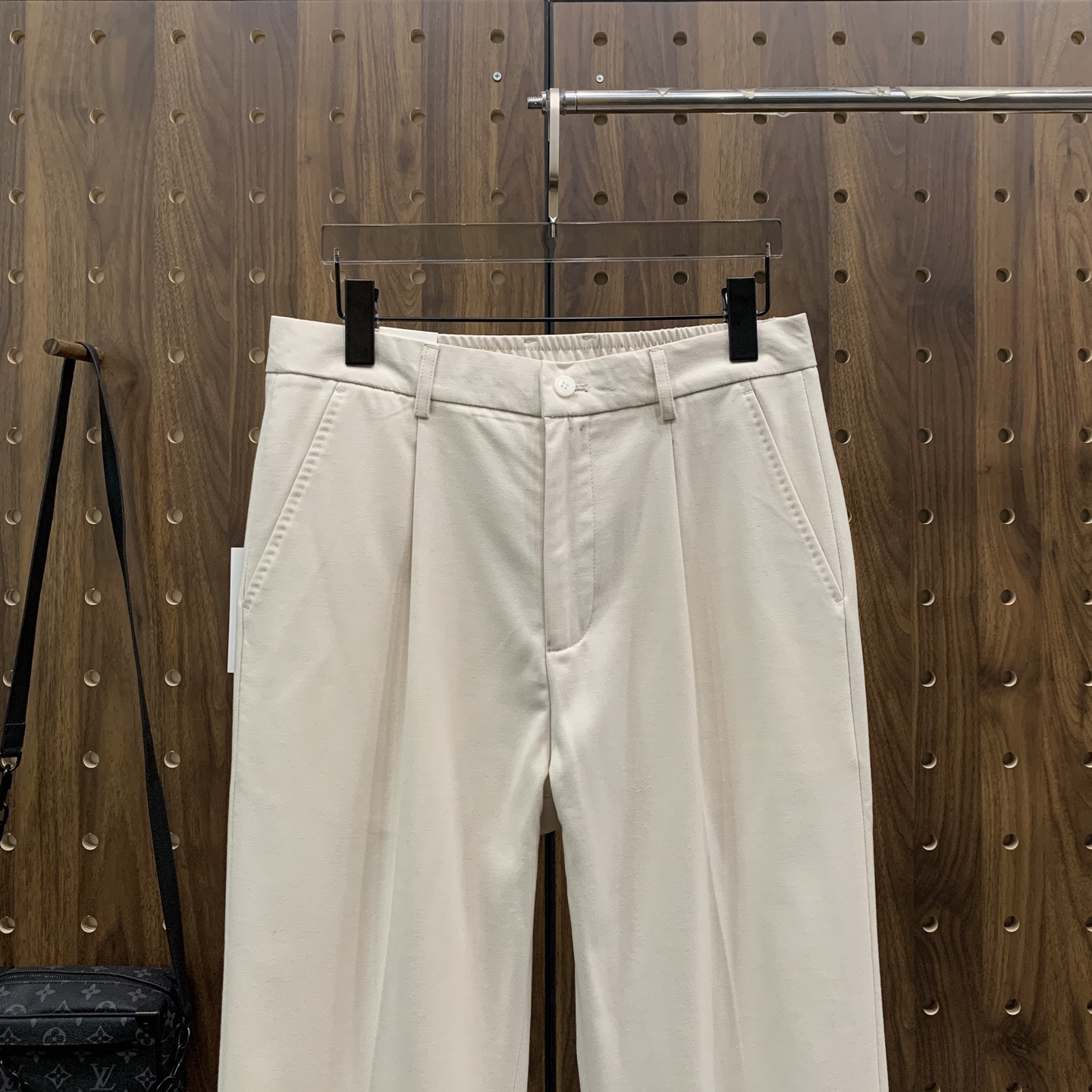 P罗意威🔥🔥毛呢西裤2025ss秋冬【新品】官网同步有售，男士高端商务休闲毛呢西裤，高端进口面料，带弹力