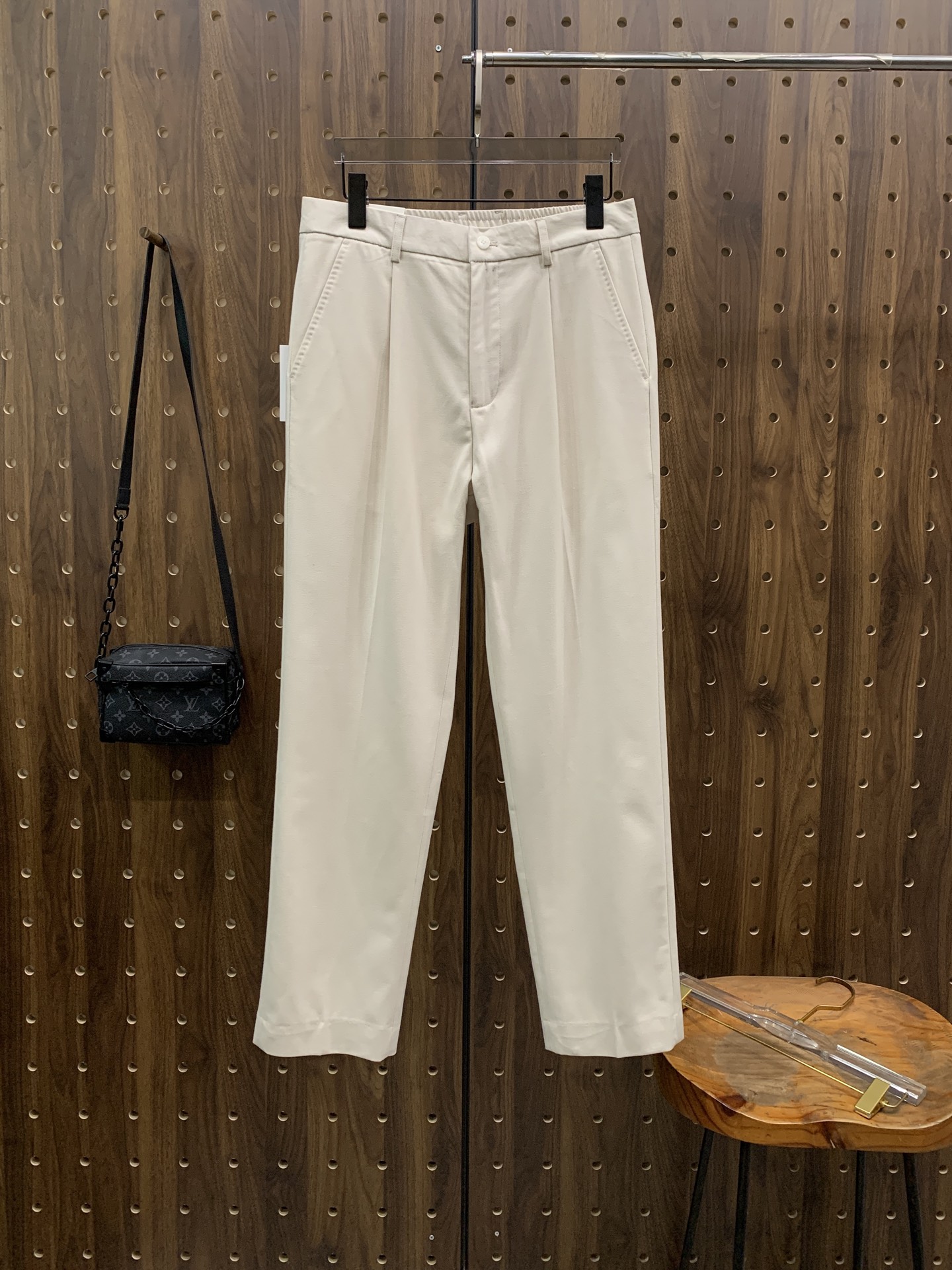 P罗意威🔥🔥毛呢西裤2025ss秋冬【新品】官网同步有售，男士高端商务休闲毛呢西裤，高端进口面料，带弹力