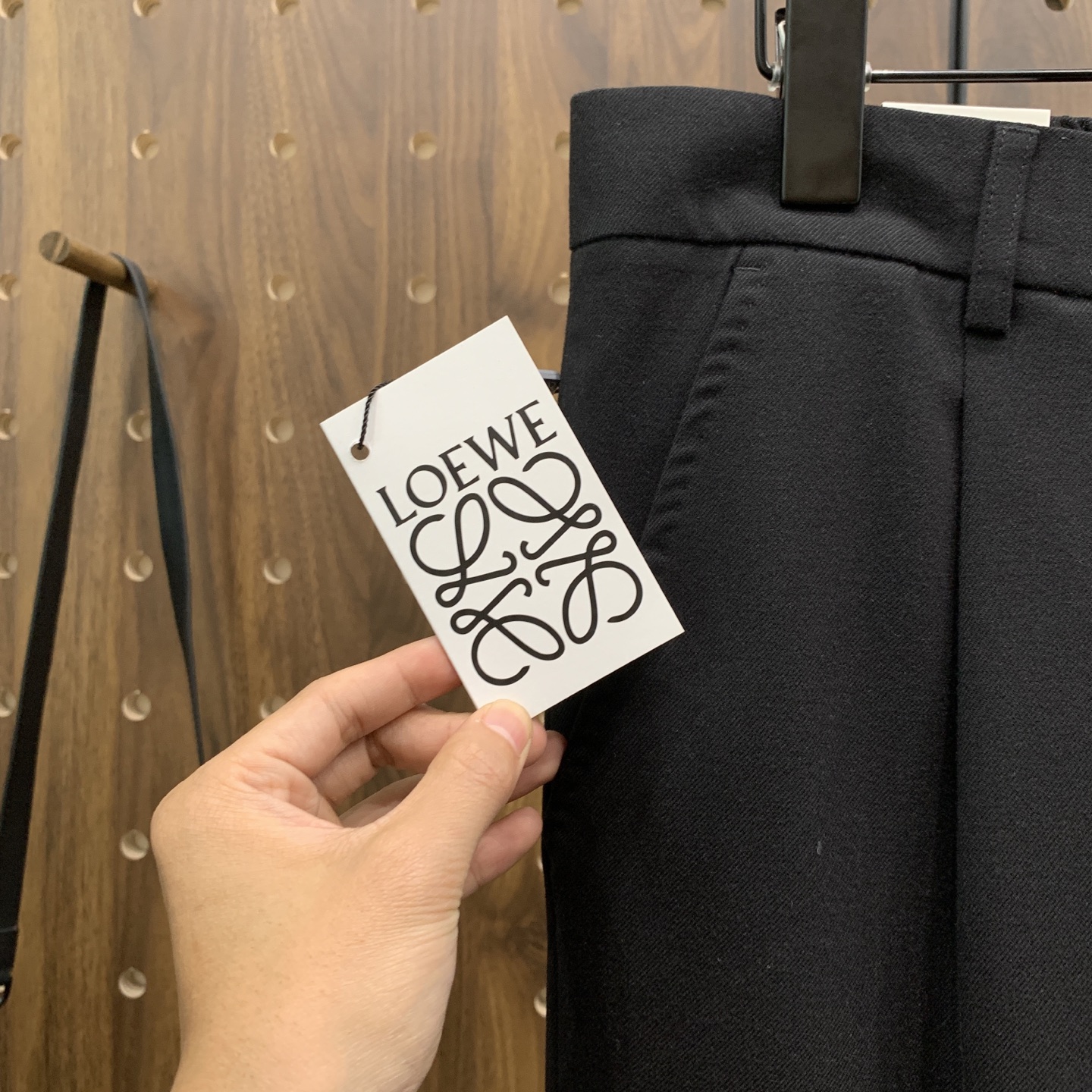 P罗意威🔥🔥毛呢西裤2025ss秋冬【新品】官网同步有售，男士高端商务休闲毛呢西裤，高端进口面料，带弹力