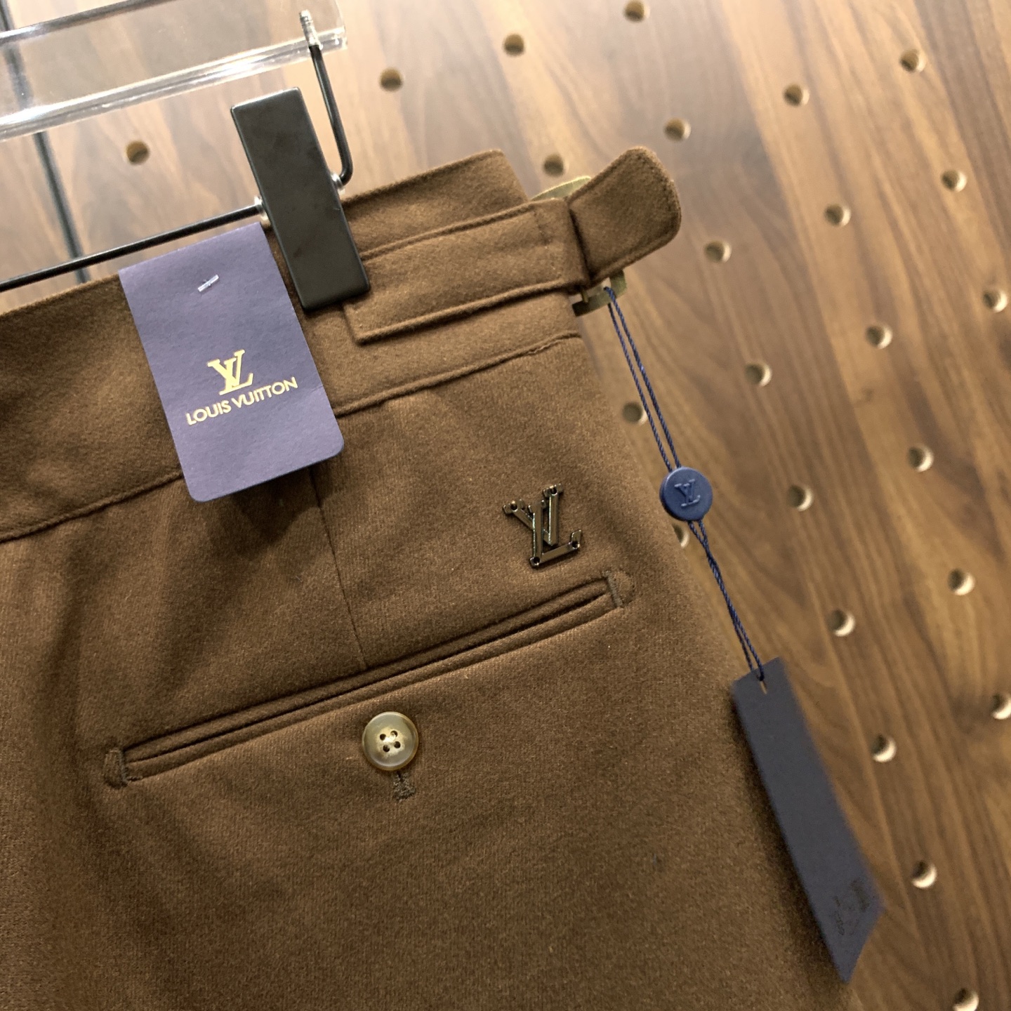 PLV🔥🔥毛呢西裤2025ss秋冬【新品】官网同步有售，男士高端商务休闲毛呢西裤，高端进口面料，带弹力，